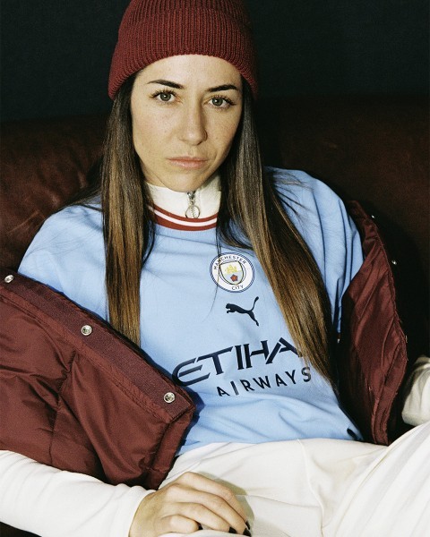 Manchester City Fodboldsæt Børn 2022-23 Raheem Sterling 7 Hjemmebanetrøje